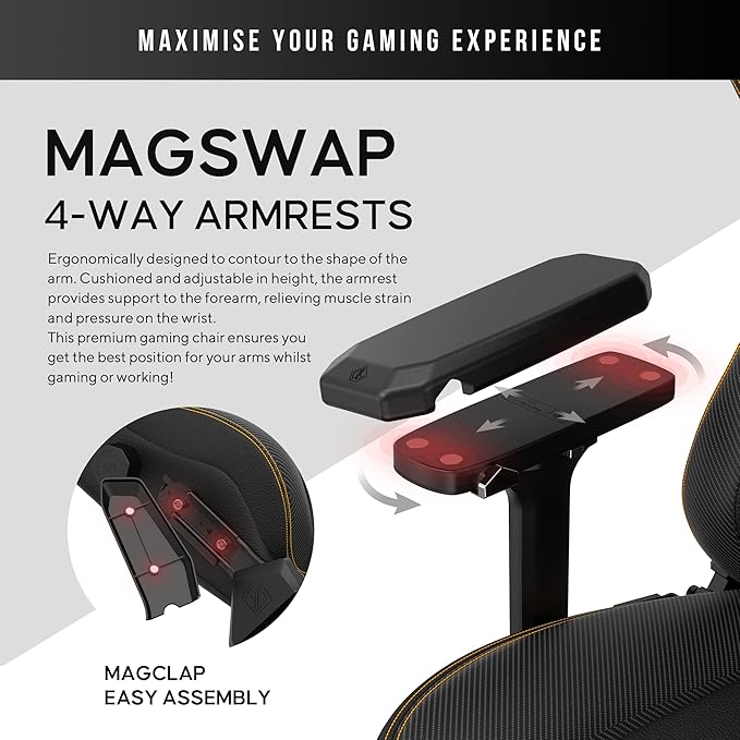 Anda Seat Kaiser Series 3 Premium Gaming Chair Black