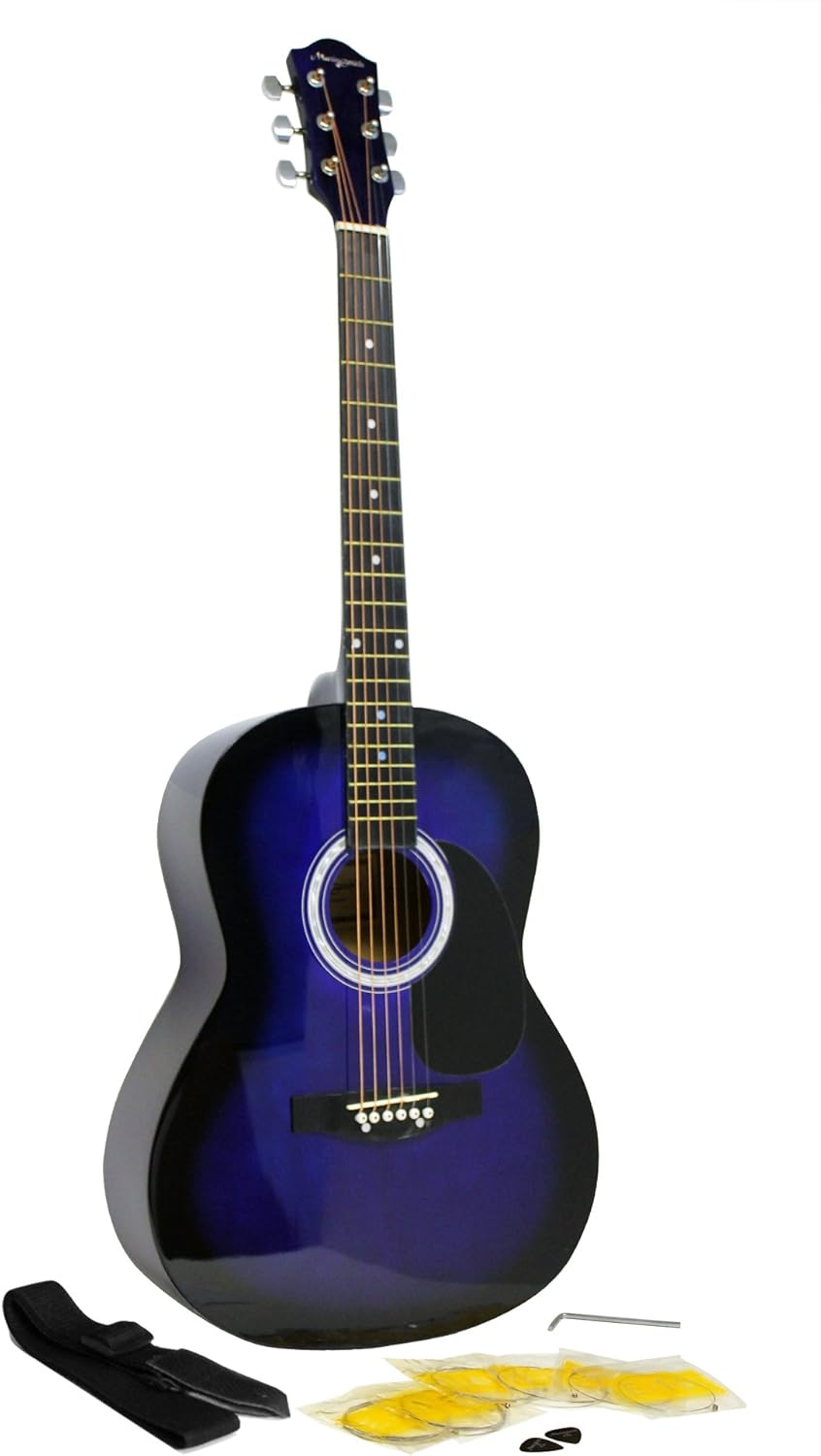 PDT Martin Smith Acoustic Guitar - Blue