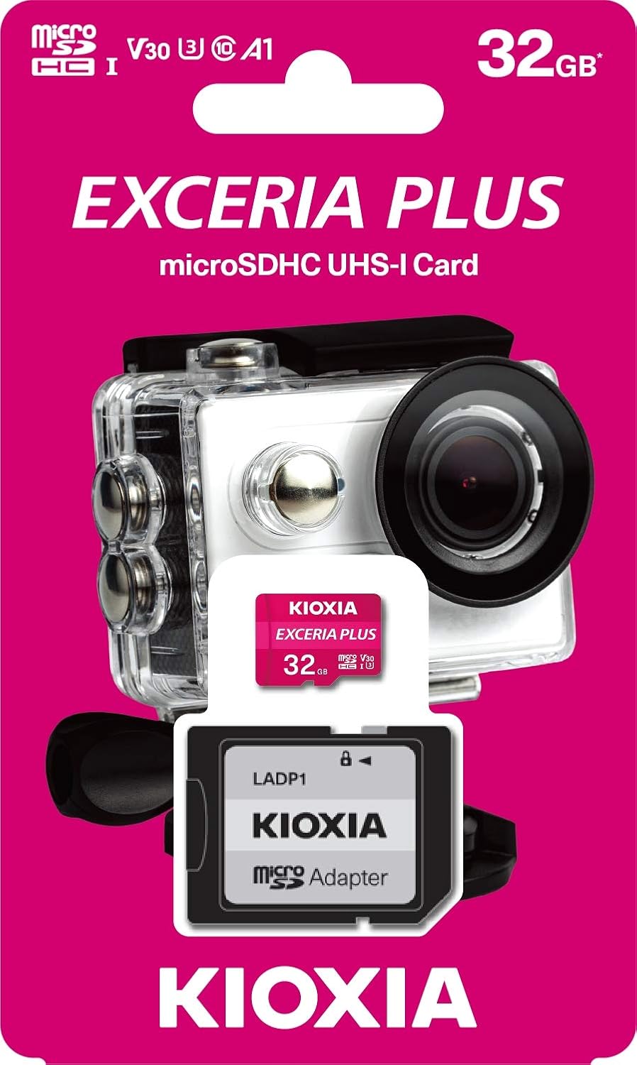 Kioxia 32GB Exceria Plus U3 V30 MicroSD