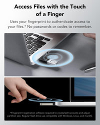 Lexar F35 Pro Fingerprint USB key 128GB