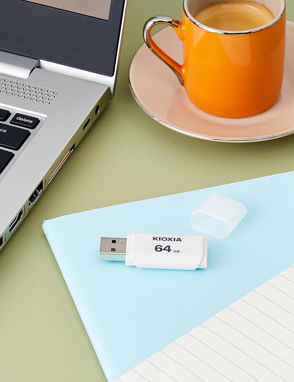 Kioxia 64GB TransMemory U202 USB2 White