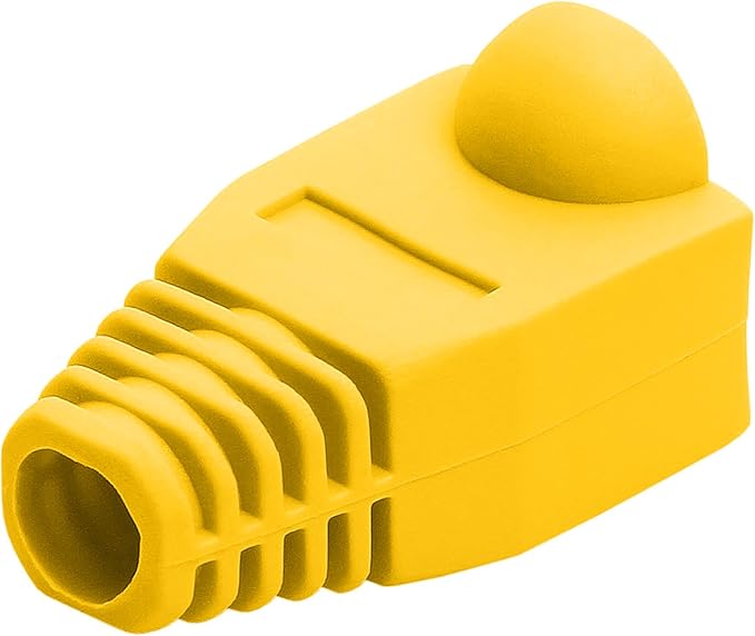 50PK RJ45 BUBBLE BOOT Yw 6MM