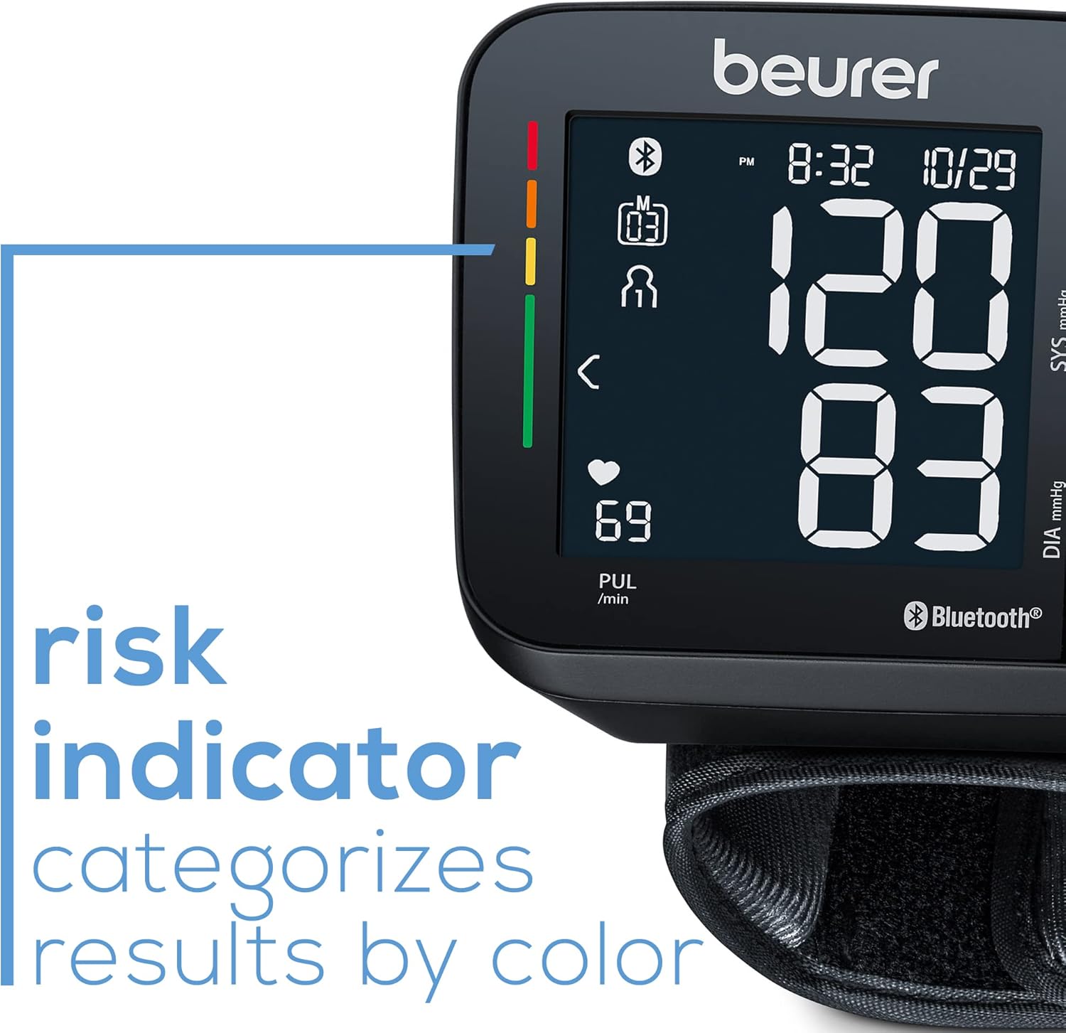 BEURER BC54 WRIST BLOOD PRESSURE MONITOR