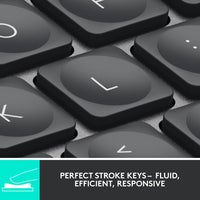 Logitech MX Keys Mini Minimalist Wireless Illuminated Keyboard