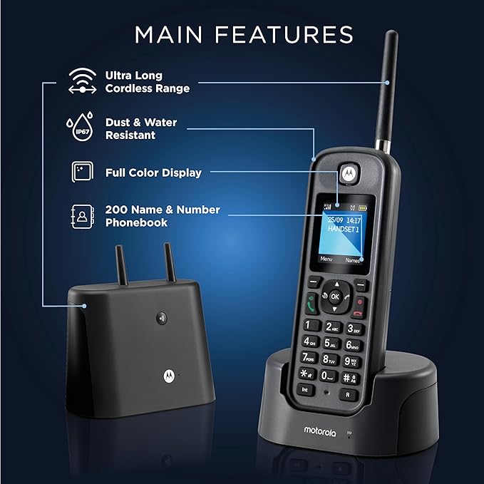Poly SAVI 8220 OFFICE MS DECT BIN H/SET