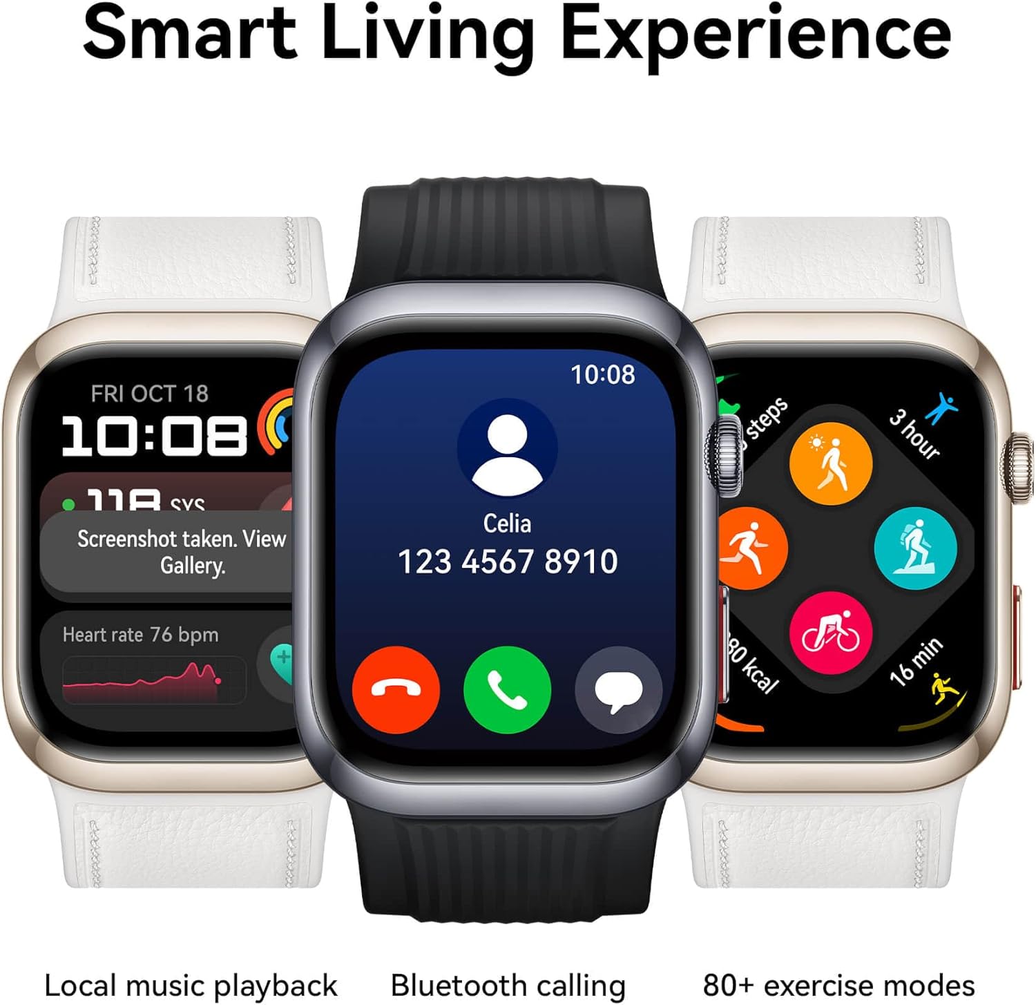 Huawei Watch D2 White Composite Leather Strap