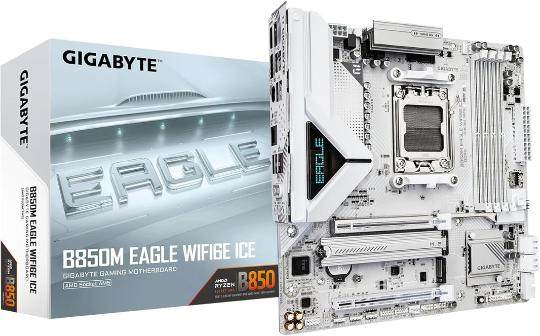 AORUS AM5 B850M EAGLE WIFI6E ICE M-ATX