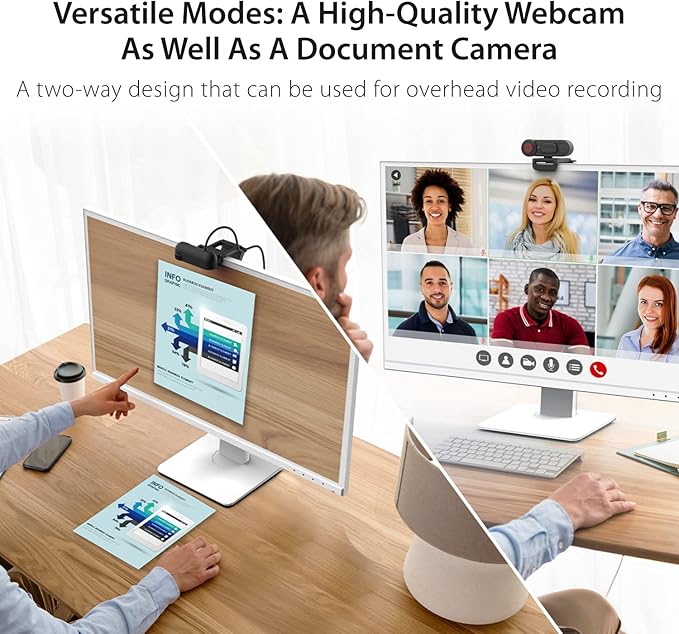 J5CREATE 2K AI-POWERED WEBCAM