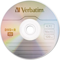 Verbatim DVD+R 16x 50pk Spindle