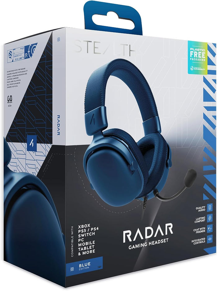 Stealth RADAR Gaming Headset Blue