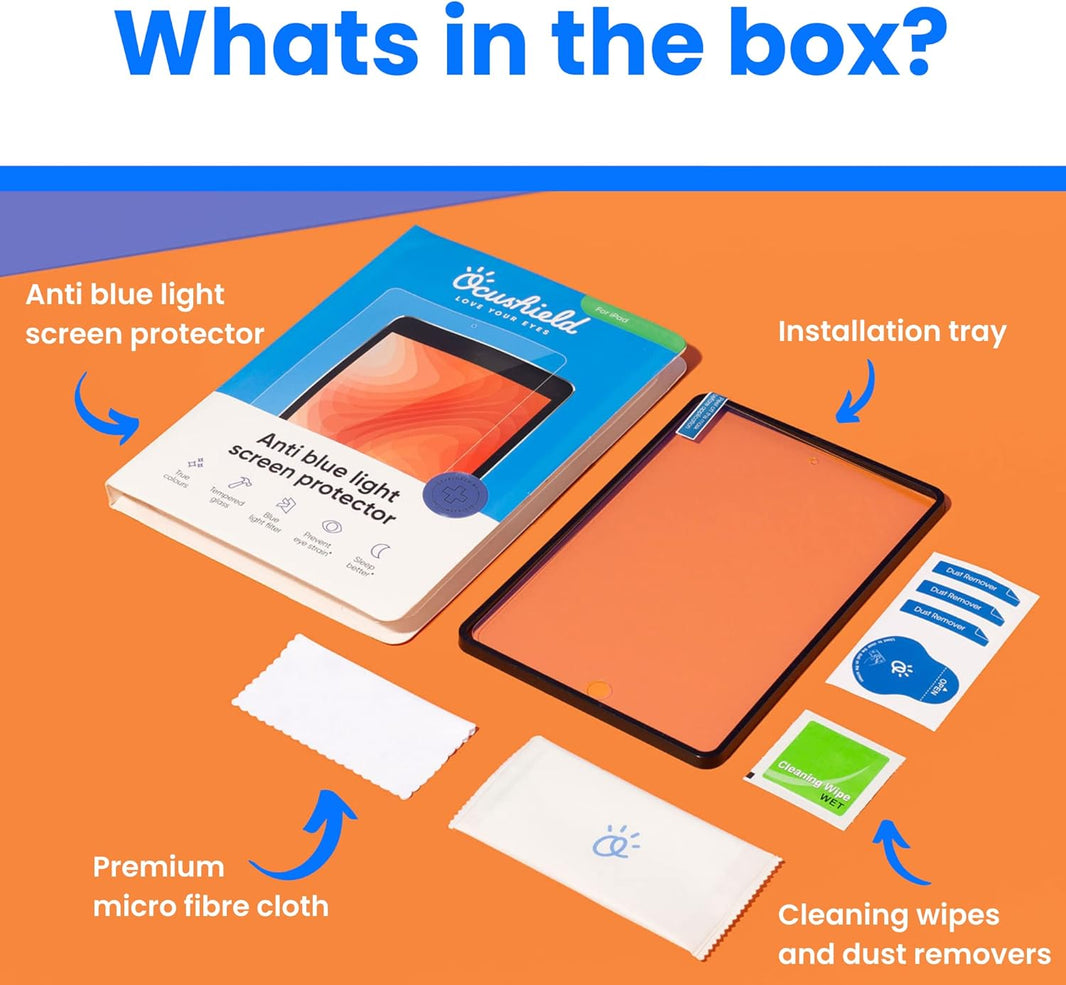 Hypertec Anti Blue Light Glass iPad 9.7 INCH Multiple Models