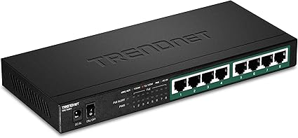 TRENDNET 8 PORT GIGABIT POE+ SWITCH