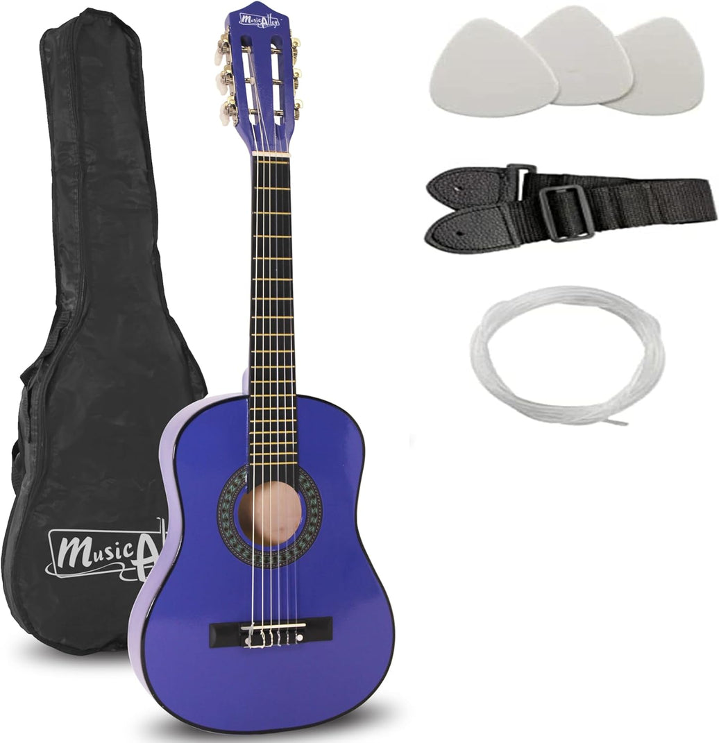 PDT Music Alley Junior Class Guitar Blue