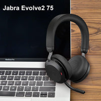 Jabra Evolve2 75 Ear Cushion Black version 1 Pair