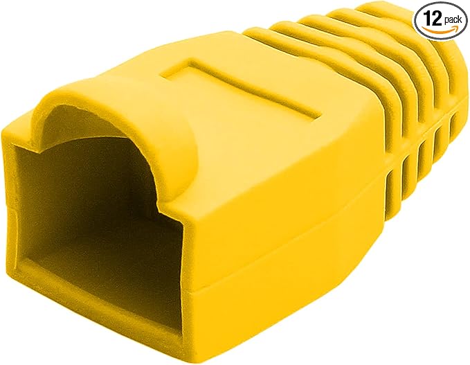 50PK RJ45 BUBBLE BOOT Yw 6MM