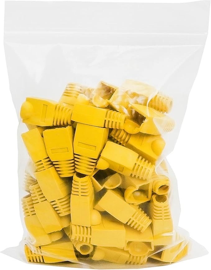 50PK RJ45 BUBBLE BOOT Yw 6MM