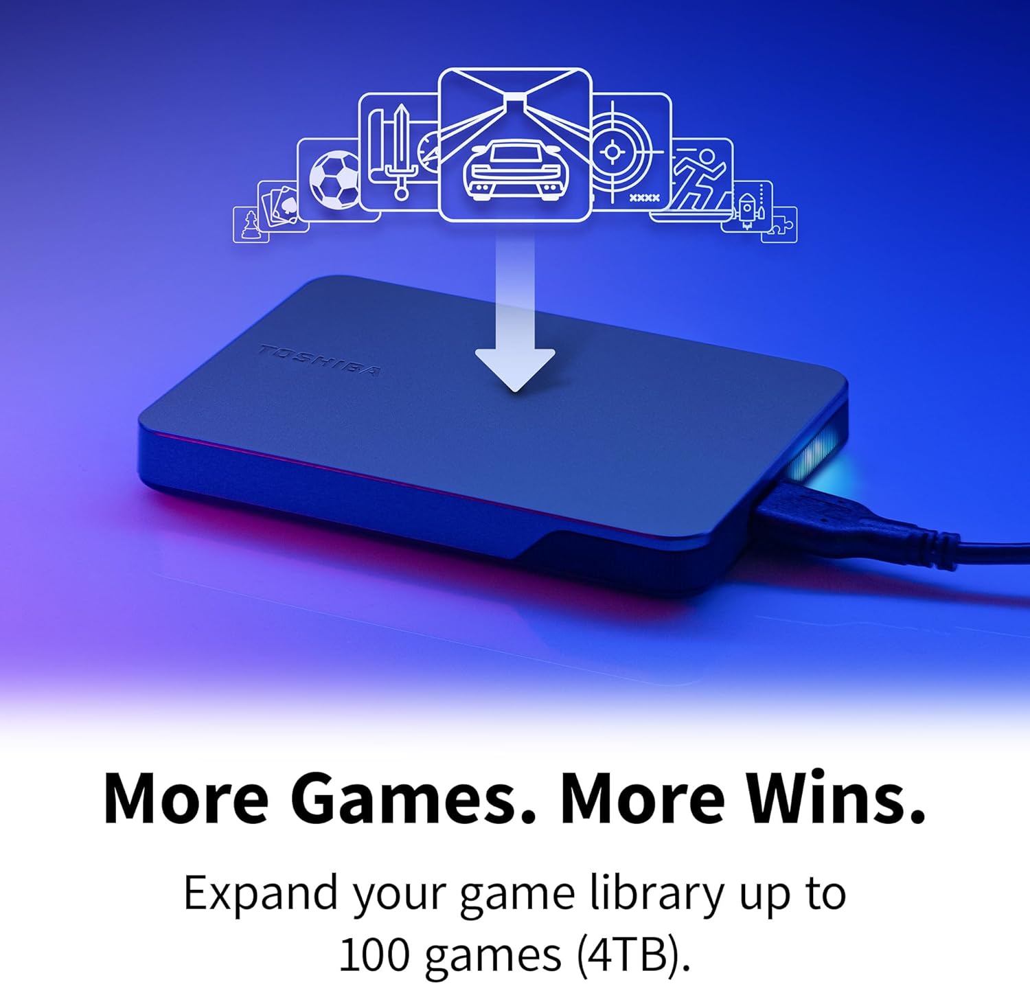 Toshiba Canvio Gaming 1TB Dark Grey