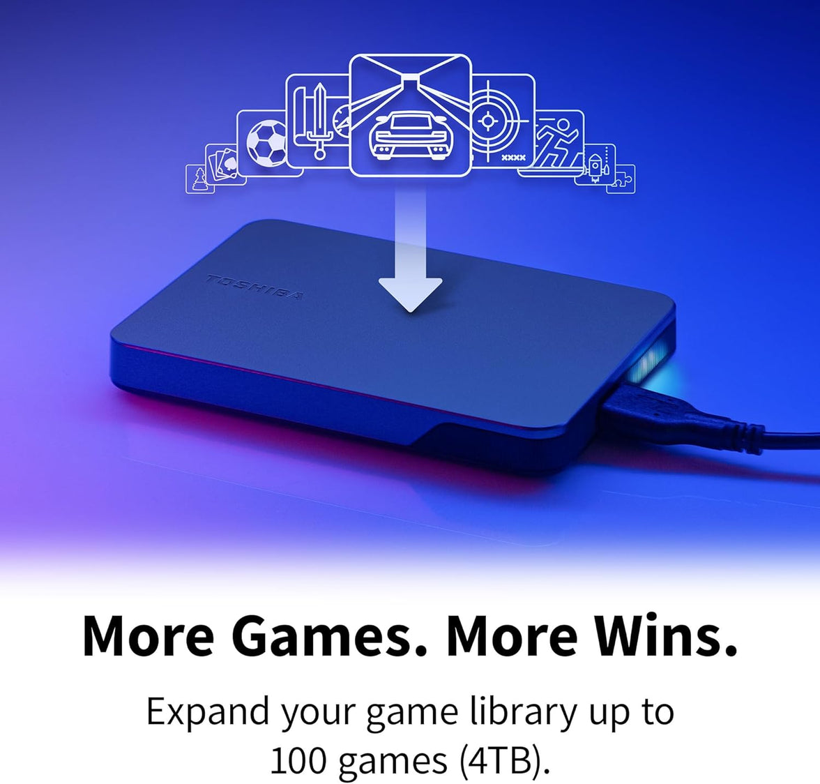 Toshiba Canvio Gaming 1TB Dark Grey