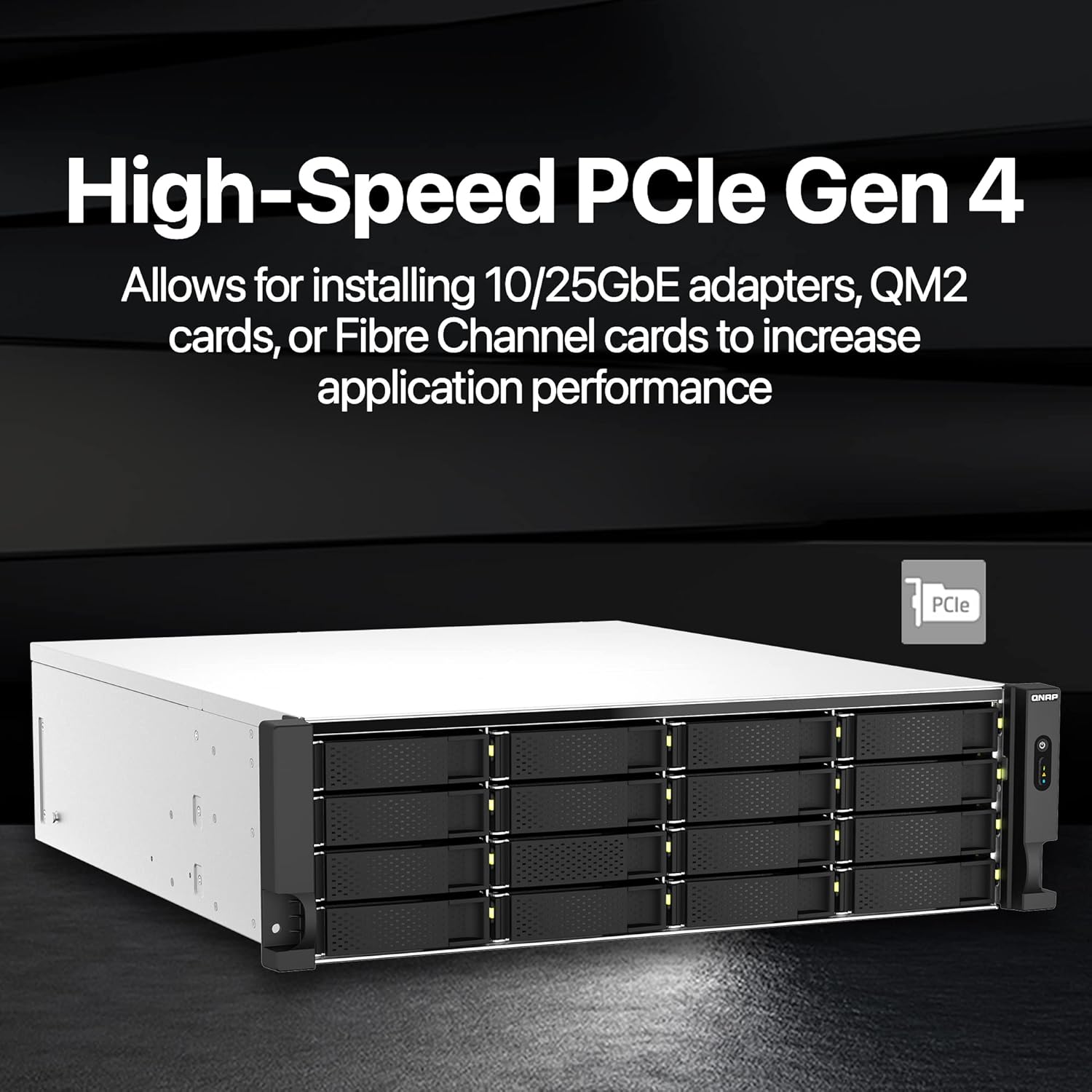 QNAP TS-h2287XU-RP-E2336-32G 22 BAY