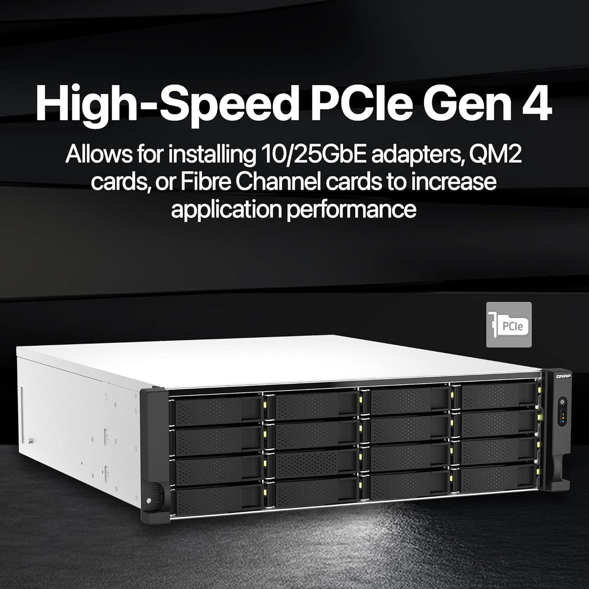 QNAP TS-h2287XU-RP-E2336-32G 22 BAY