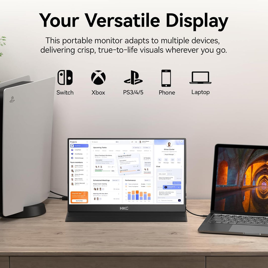 HKC V16 16" Portable Monitor