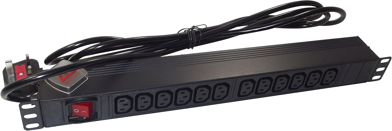 CNL 12W C13 PDU Hor 1u UK 3M