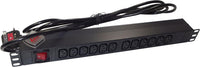 CNL 12W C13 PDU Hor 1u UK 3M