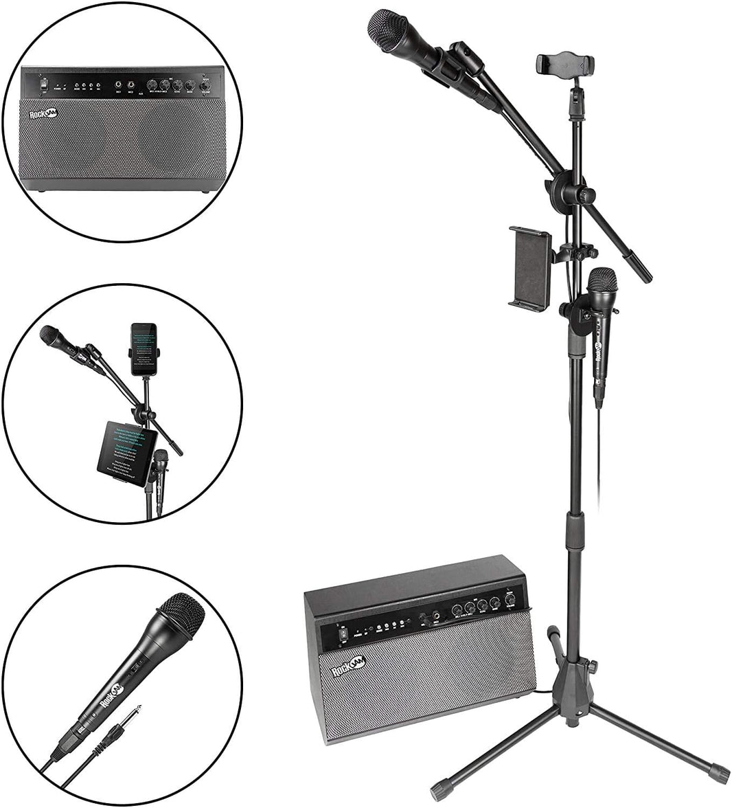 PDT RockJam Superkit Karaoke Machine Blk