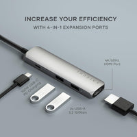 Satechi 4-in-1 USB-C Slim Multiport Adap