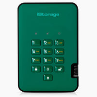 iStorage diskAshur2 256-bit 5TB - Green