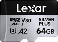 Lexar SILVER PLUS micro SD Card 64GB