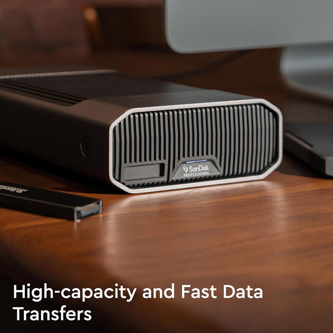 Sandisk Professional HDD Ext 8TB G-Drive Thunderbolt 3