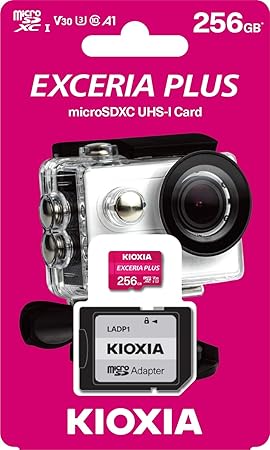 Kioxia 256GB Exceria Plus U3 V30 MicroSD