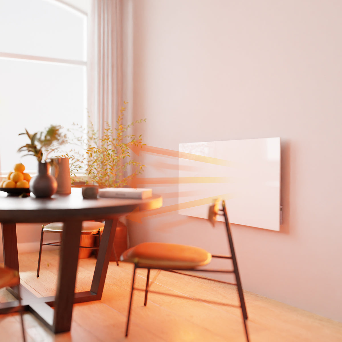 Hombli Smart Infrared Panel Heater 600w -Glass