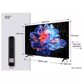 TCL 55V6C 55 Direct LED Smart TV 4K HDR TV Google TV