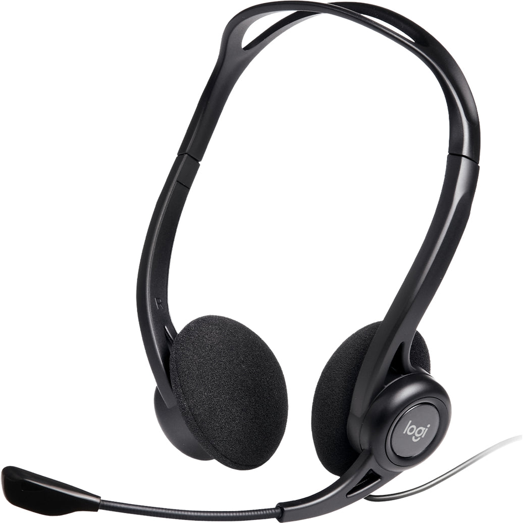 Logitech PC Headset 960 - USB - EMEA BROWN BOX