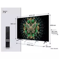 TCL 75 Inch 75C6K Smart 4K UHD HDR Mini LED TV