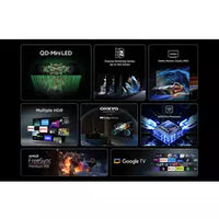 TCL 75 Inch 75C6K Smart 4K UHD HDR Mini LED TV