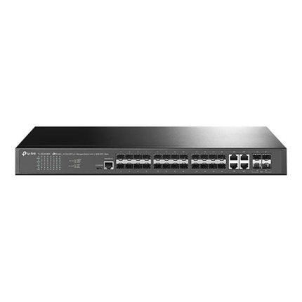 TP-Link JetStream TL-SG3428XF V1.6 - Switch - L2 - Managed - 20 x Gigabit SFP 4 x combo Gigabit SFP RJ-45 4 x 10 Gigabit SFP (uplink) - rack-mountable
