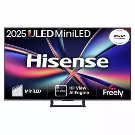 Hisense 55 Inch 55E8QTUK Smart 4K UHD HDR Mini LED Freely TV