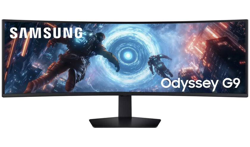 Samsung Odyssey LS49FG910EUXXU 49 INCH Curved Gaming Monitor - VA 5120x1440 HDMI 2.1 1ms 144Hz