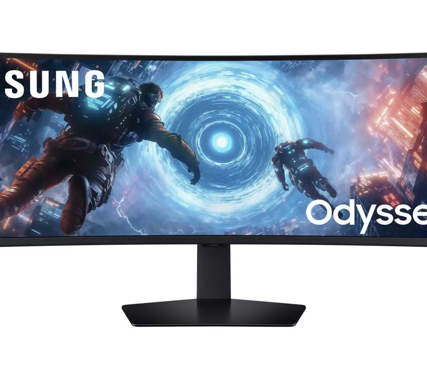 Samsung Odyssey LS49FG910EUXXU 49 INCH Curved Gaming Monitor - VA 5120x1440 HDMI 2.1 1ms 144Hz