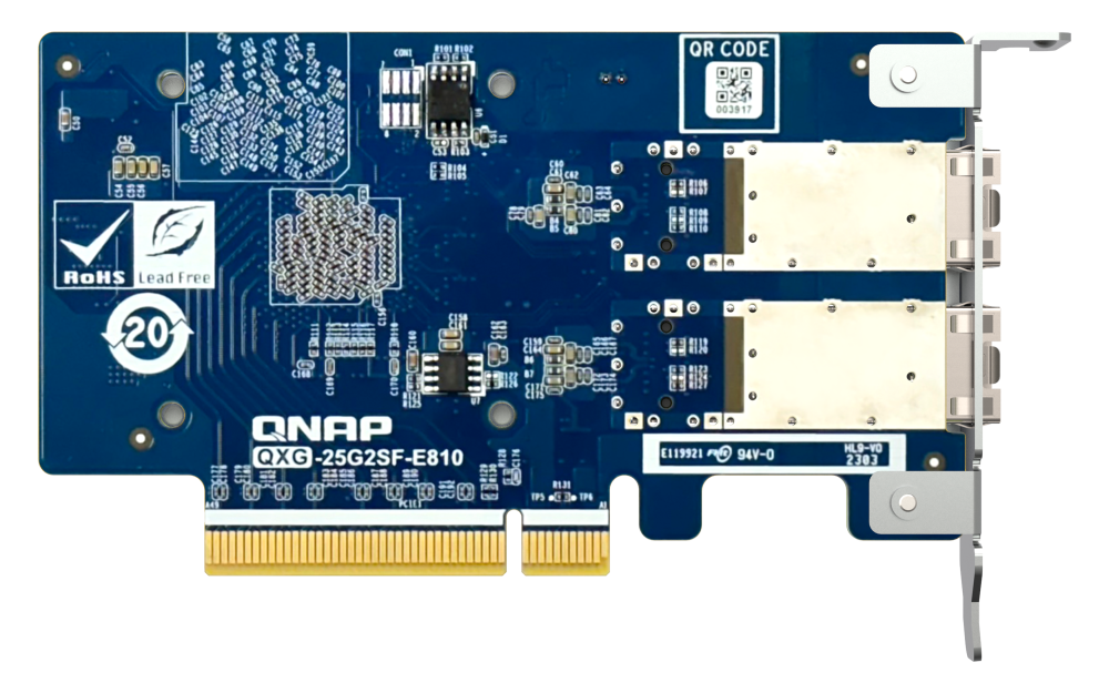 QNAP 25GbE dual-port Network Exp Card