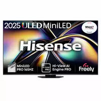 Hisense 55 INCH U8QTUK MiniLED QLED 165Hz Smart AI TV with Freely