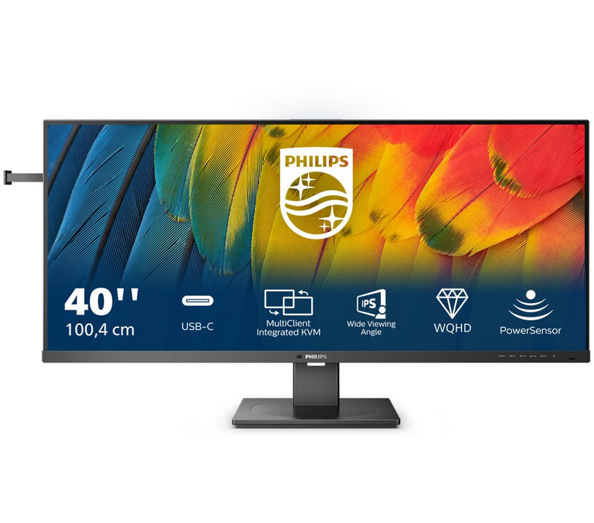 40 IPS DQHD 100W USB C Docking Monitor