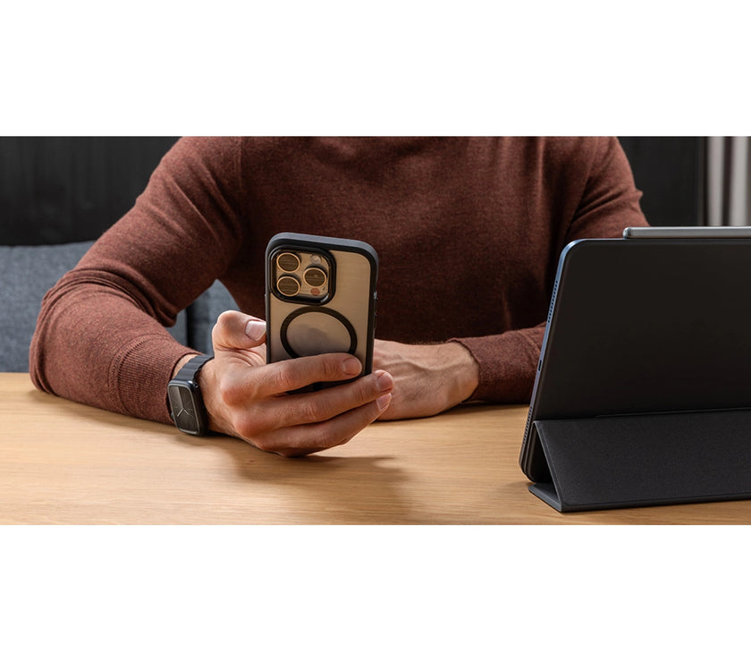 Epico Mag+ Hero, Cover, Apple, iPhone 16 Pro, 16 cm (6.3"), Transparent