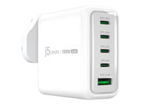 J5CREATE 100W GAN USB-C 5-PORT CHARGER