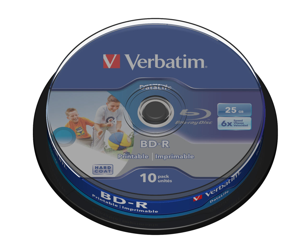 Verbatim BD-R SL DATALIFE 25GB 10PK