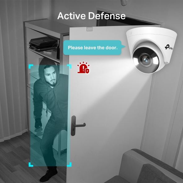 TP-Link VIGI C440 V1 4MP Full Color Turret Network Cam