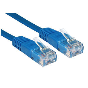 CDL 1.5m Cat5e Flat Cable - Blue